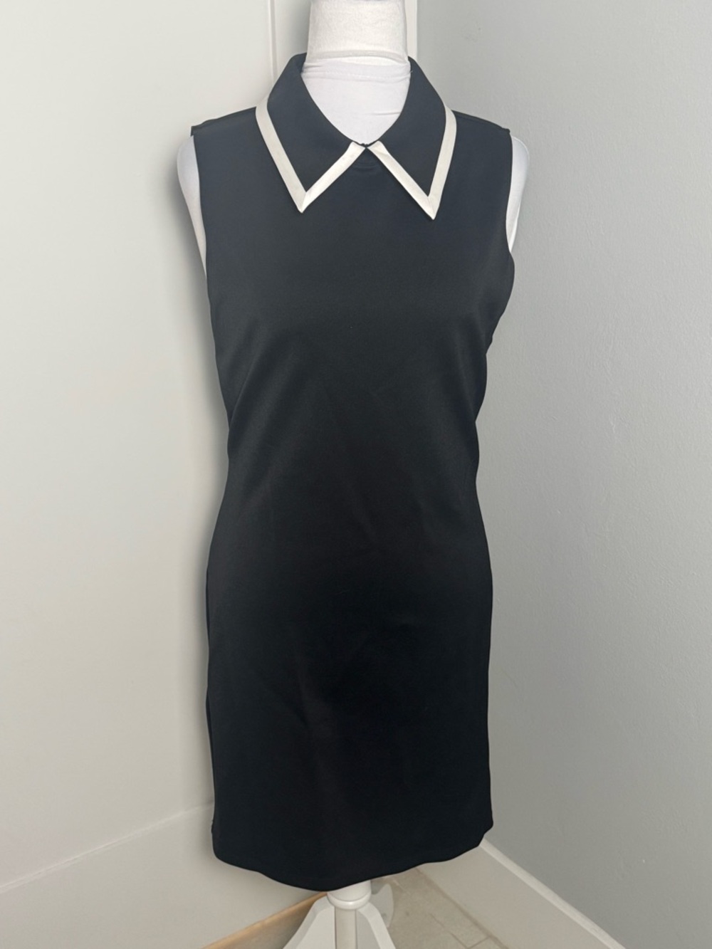 Alice + Olivia Wynell Collared Mini Dress/Size 10 - Picture 4 of 11